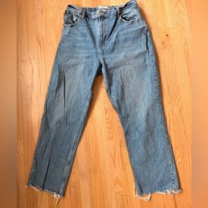 Abercrombie & Fitch Light Blue Straight Jeans